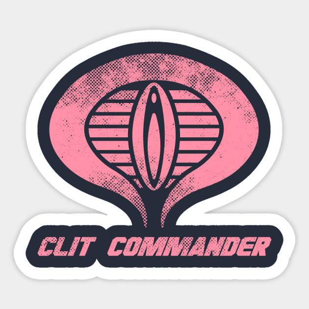 commander Sticker by manospd